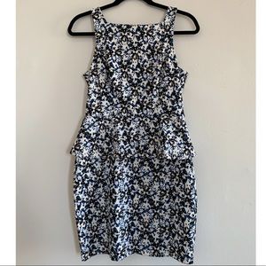 Atmosphere geometric peplum mini dress